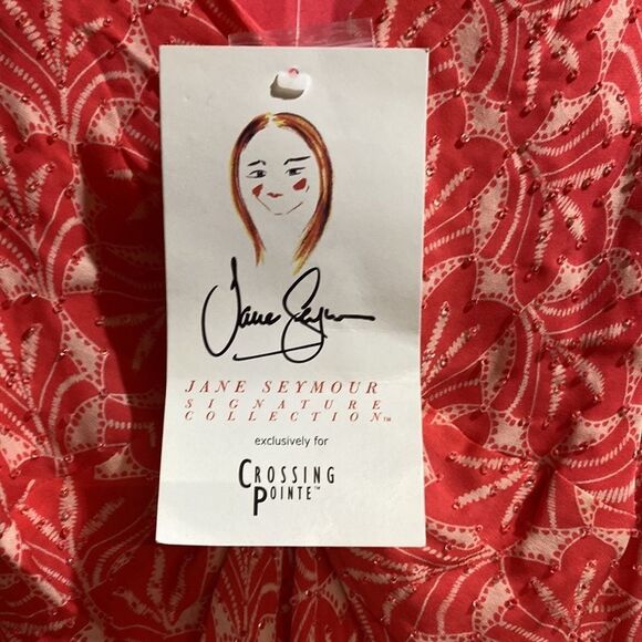 Coral Jane Seymour Signature Collection Dress for Crossing Pointe Size 8P NWT - Picture 12 of 12